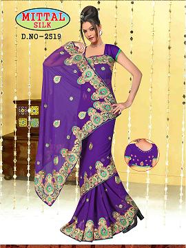 Manufacturers Exporters and Wholesale Suppliers of Designer Fancy Saree Surat Gujarat